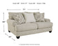 Asanti Loveseat Smyrna Furniture Outlet