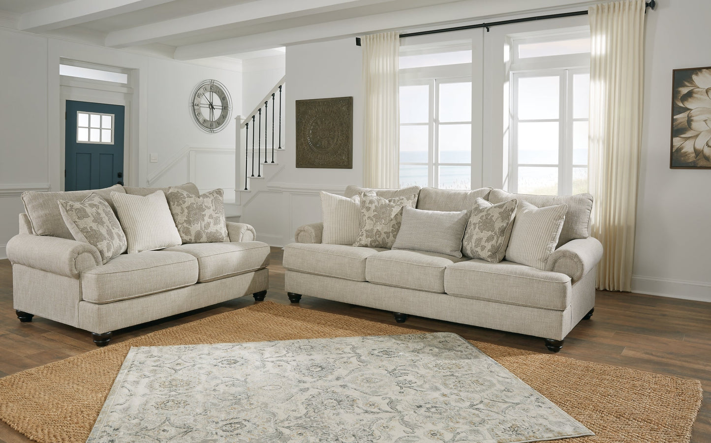 Asanti Sofa, Loveseat, Chair and Ottoman Smyrna Furniture Outlet