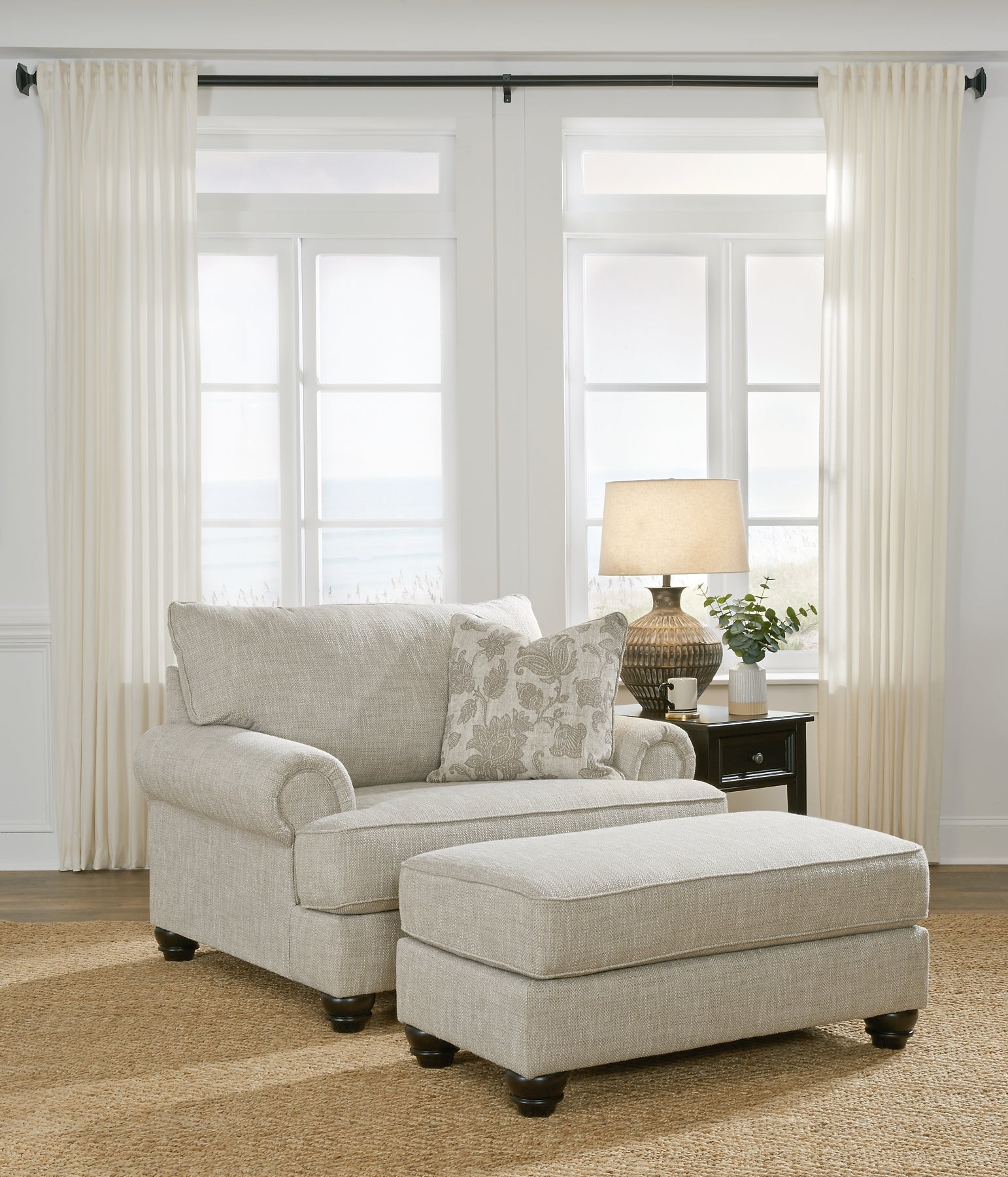 Asanti Sofa, Loveseat, Chair and Ottoman Smyrna Furniture Outlet