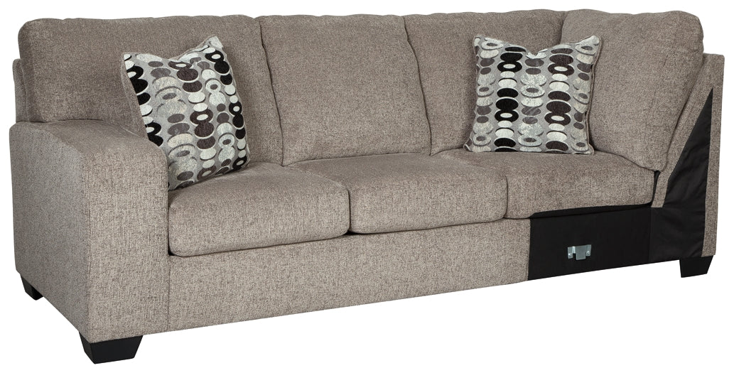 Ballinasloe 3-Piece Sectional with Ottoman Smyrna Furniture Outlet