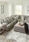 Bayless 3-Piece Sectional with Ottoman Smyrna Furniture Outlet