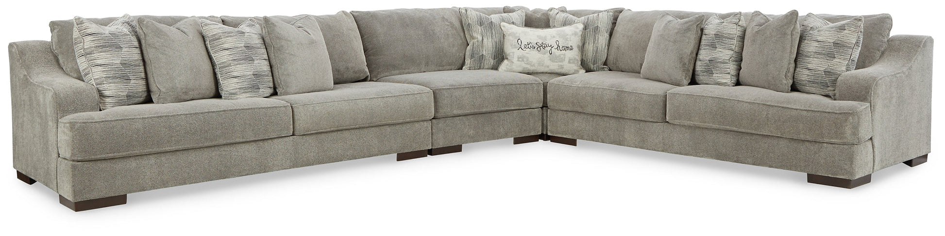 Bayless 4-Piece Sectional with Ottoman Smyrna Furniture Outlet