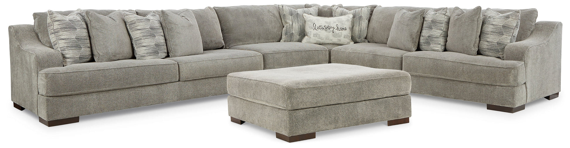 Bayless 4-Piece Sectional with Ottoman Smyrna Furniture Outlet