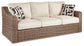 Beachcroft Outdoor Sofa with 2 Lounge Chairs Smyrna Furniture Outlet
