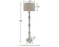 Bernadate Poly Floor Lamp (1/CN) Smyrna Furniture Outlet