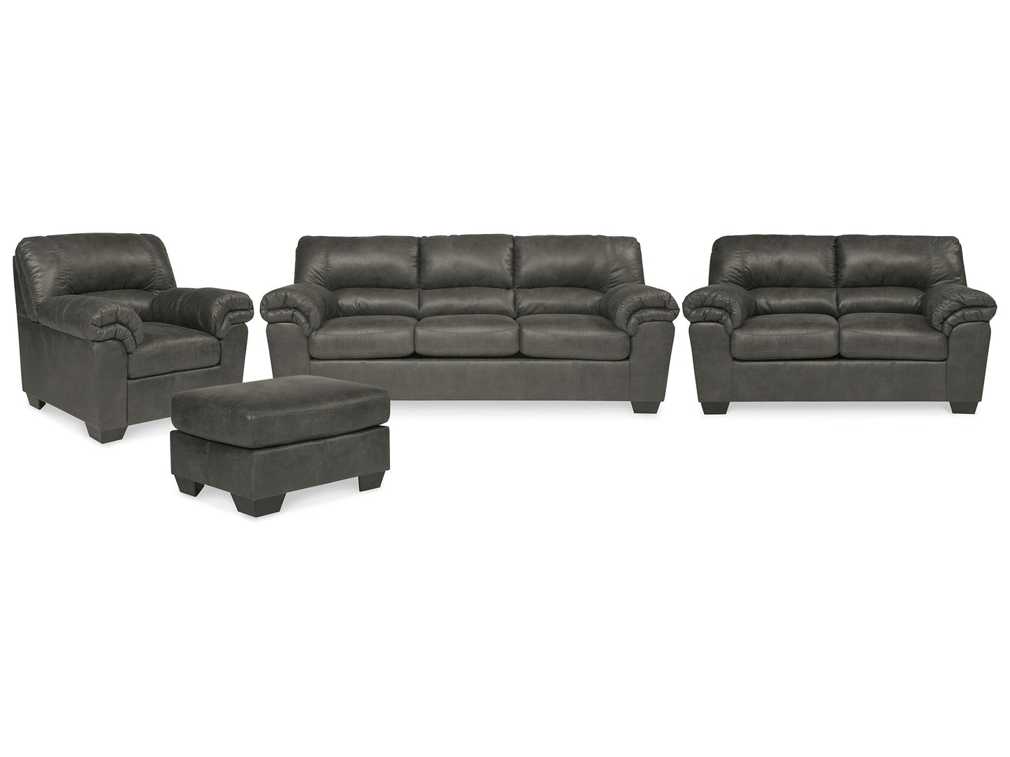 Bladen Sofa, Loveseat, Chair and Ottoman Smyrna Furniture Outlet