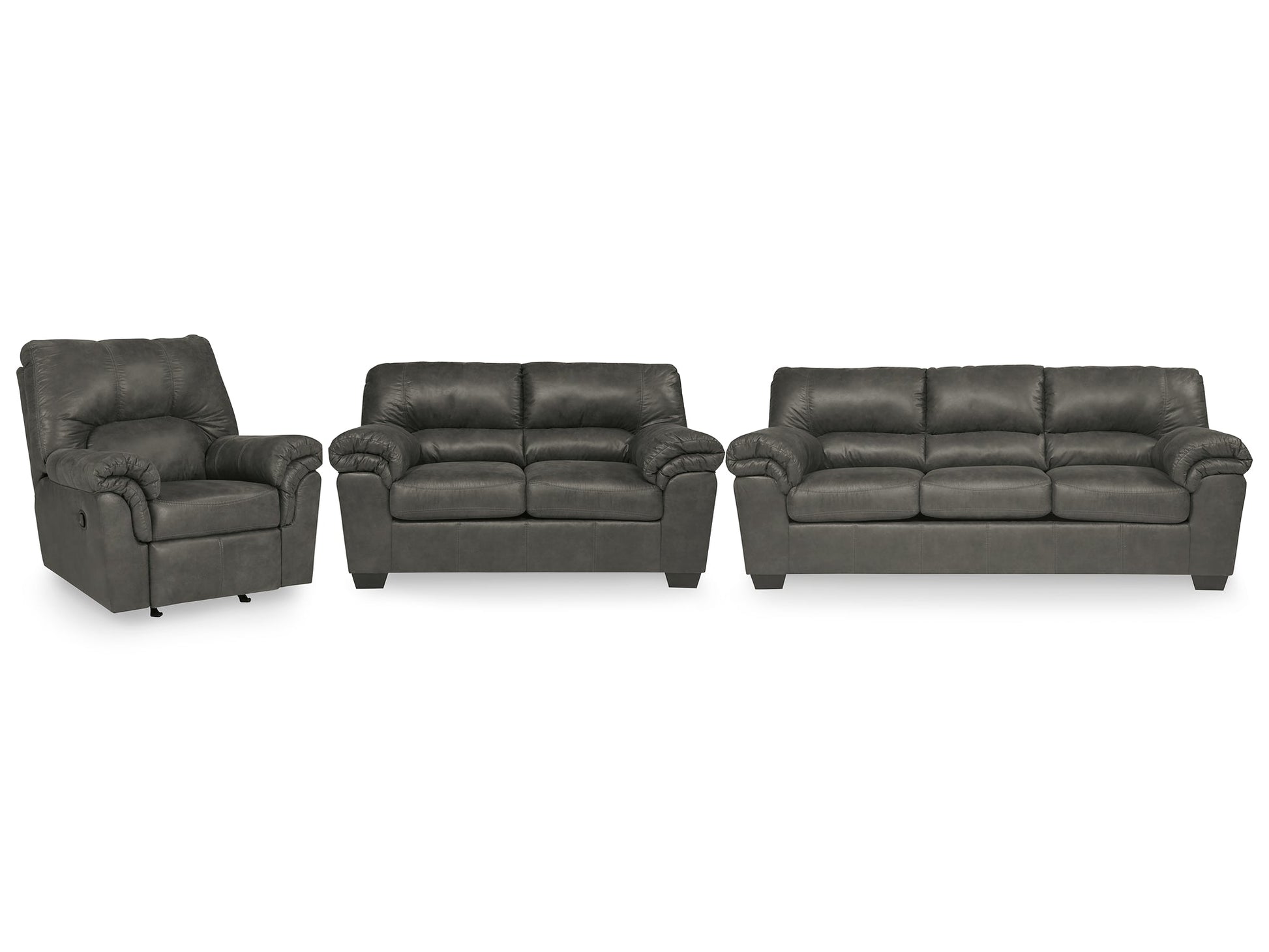 Bladen Sofa, Loveseat and Recliner Smyrna Furniture Outlet