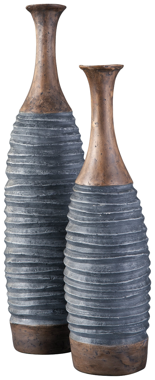 Blayze Vase Set (2/CN) Smyrna Furniture Outlet