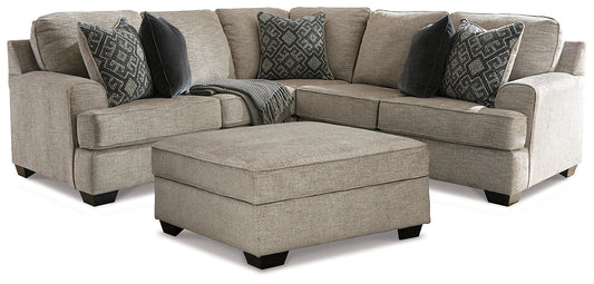 Bovarian 2-Piece Sectional with Ottoman Smyrna Furniture Outlet