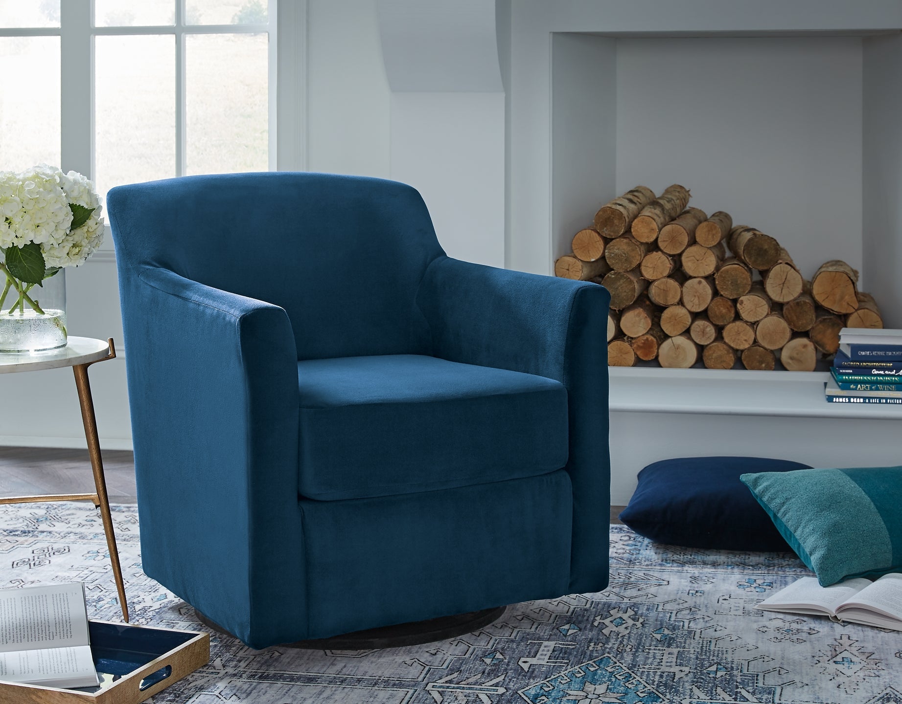 Bradney Swivel Accent Chair Smyrna Furniture Outlet