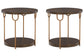 Brazburn 2 End Tables Smyrna Furniture Outlet