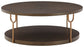 Brazburn Round Cocktail Table Smyrna Furniture Outlet