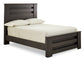 Brinxton Full Panel Bed with Mirrored Dresser, Chest and Nightstand Smyrna Furniture Outlet