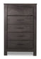 Brinxton Full Panel Headboard with Mirrored Dresser and Chest Smyrna Furniture Outlet