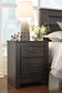 Brinxton King/California King Panel Headboard with Mirrored Dresser, Chest and Nightstand Smyrna Furniture Outlet