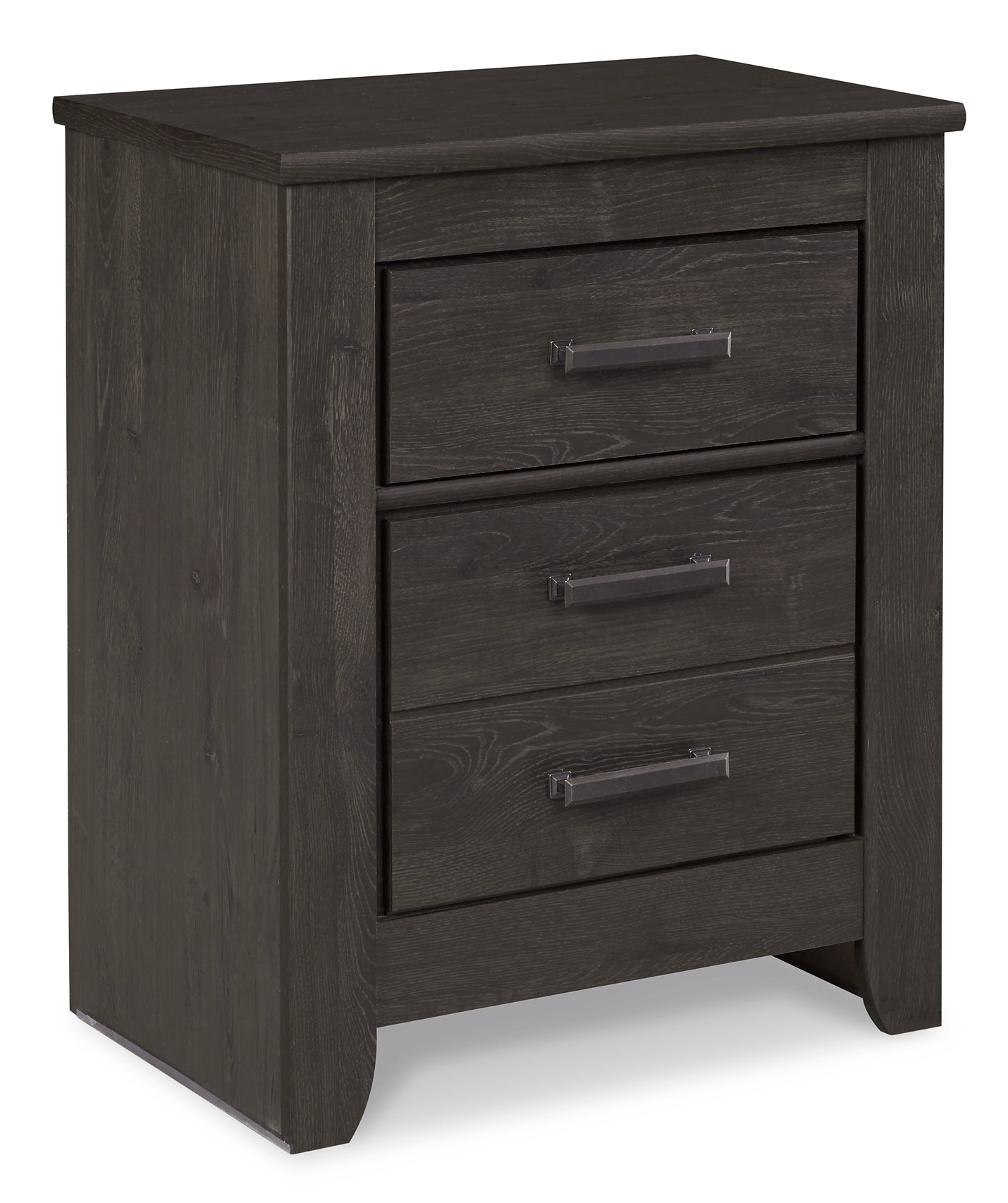 Brinxton King Panel Bed with Mirrored Dresser, Chest and Nightstand Smyrna Furniture Outlet