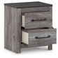 Bronyan Two Drawer Night Stand Smyrna Furniture Outlet