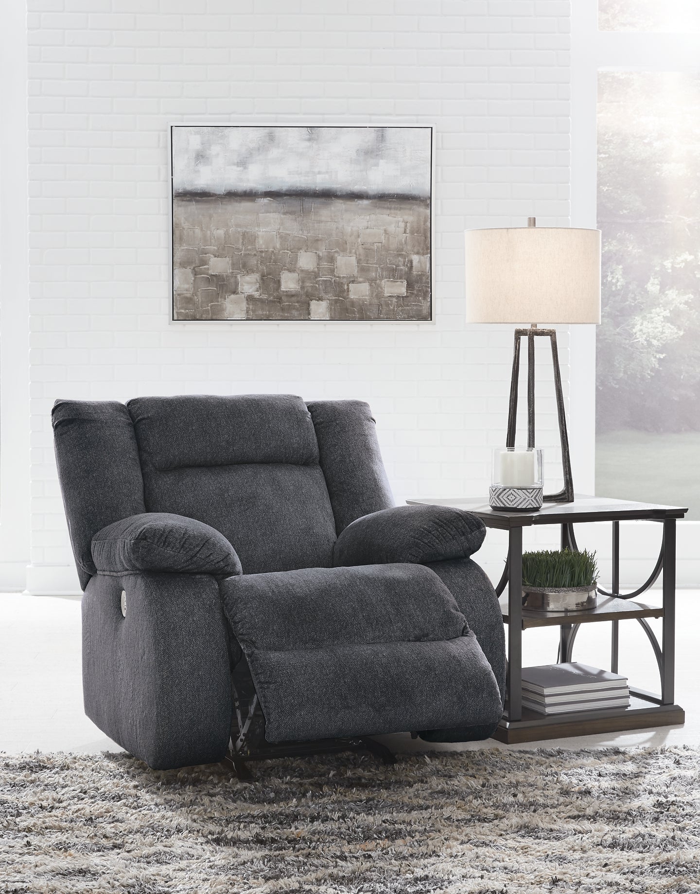 Burkner Power Rocker Recliner Smyrna Furniture Outlet