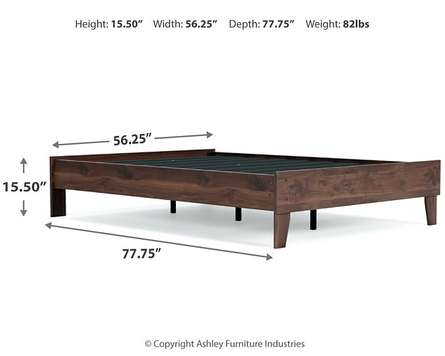 Calverson Queen Platform Bed Smyrna Furniture Outlet