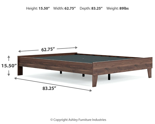 Calverson Queen Platform Bed Smyrna Furniture Outlet