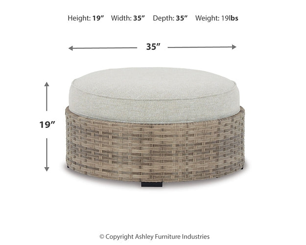 Calworth Ottoman with Cushion Smyrna Furniture Outlet