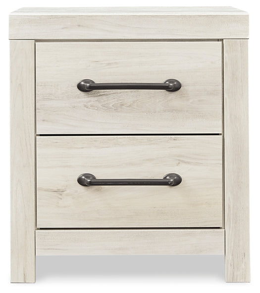 Cambeck Twin Panel Bed with Mirrored Dresser, Chest and 2 Nightstands Smyrna Furniture Outlet