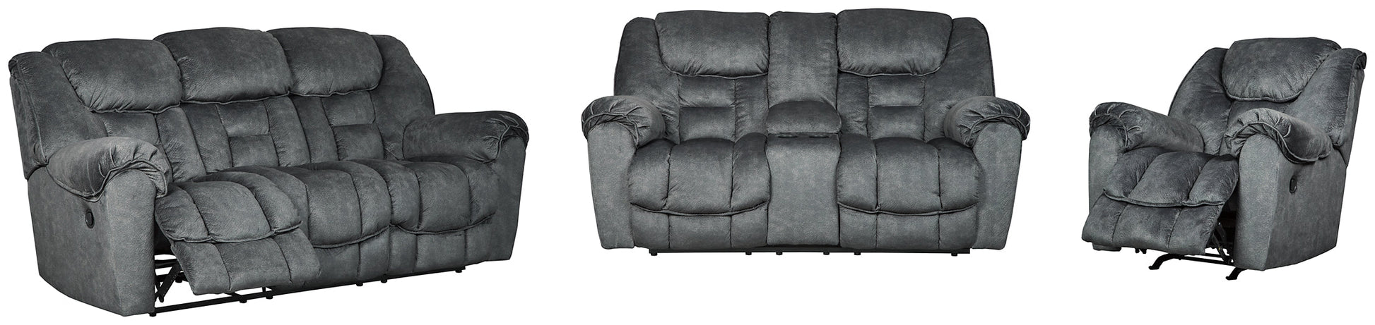 Capehorn Sofa, Loveseat and Recliner Smyrna Furniture Outlet