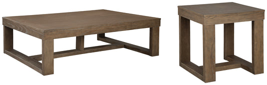 Cariton Coffee Table with 1 End Table Smyrna Furniture Outlet