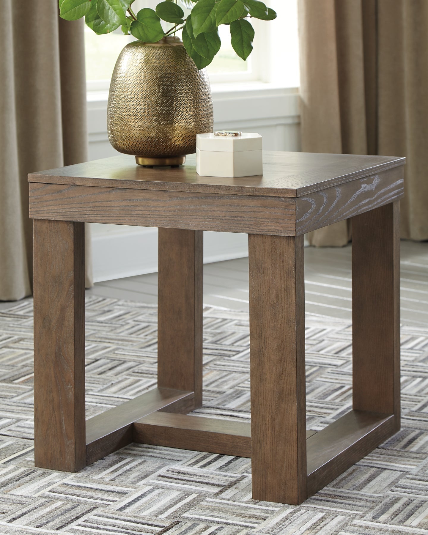 Cariton Square End Table Smyrna Furniture Outlet