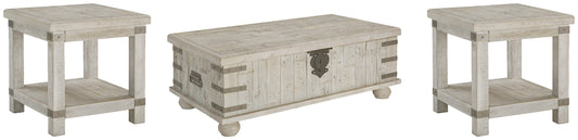 Carynhurst Coffee Table with 2 End Tables Smyrna Furniture Outlet