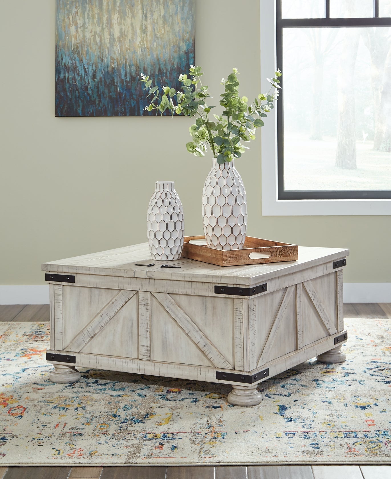 Carynhurst Coffee Table with 2 End Tables Smyrna Furniture Outlet