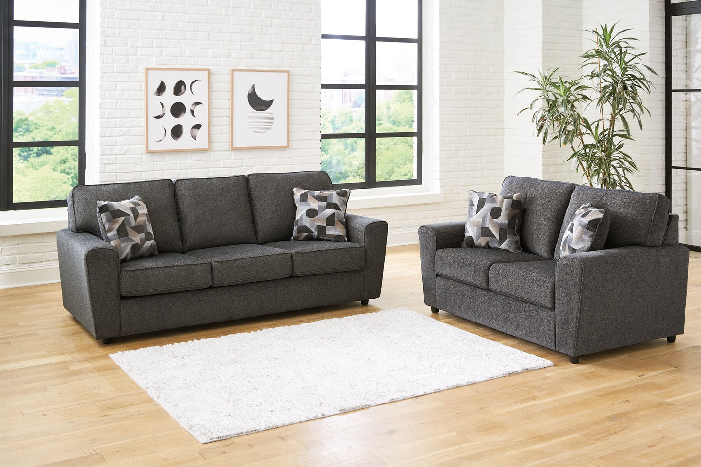 Cascilla Sofa, Loveseat, Chair and Ottoman Smyrna Furniture Outlet