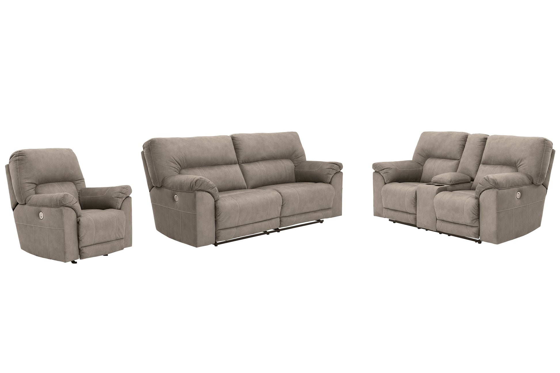 Cavalcade Sofa, Loveseat and Recliner Smyrna Furniture Outlet