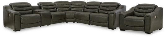 Center Line 6-Piece Sectional with Recliner Smyrna Furniture Outlet