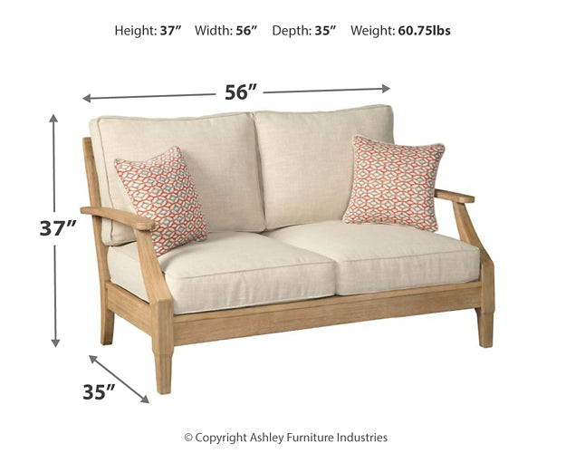 Clare View Loveseat w/Cushion Smyrna Furniture Outlet