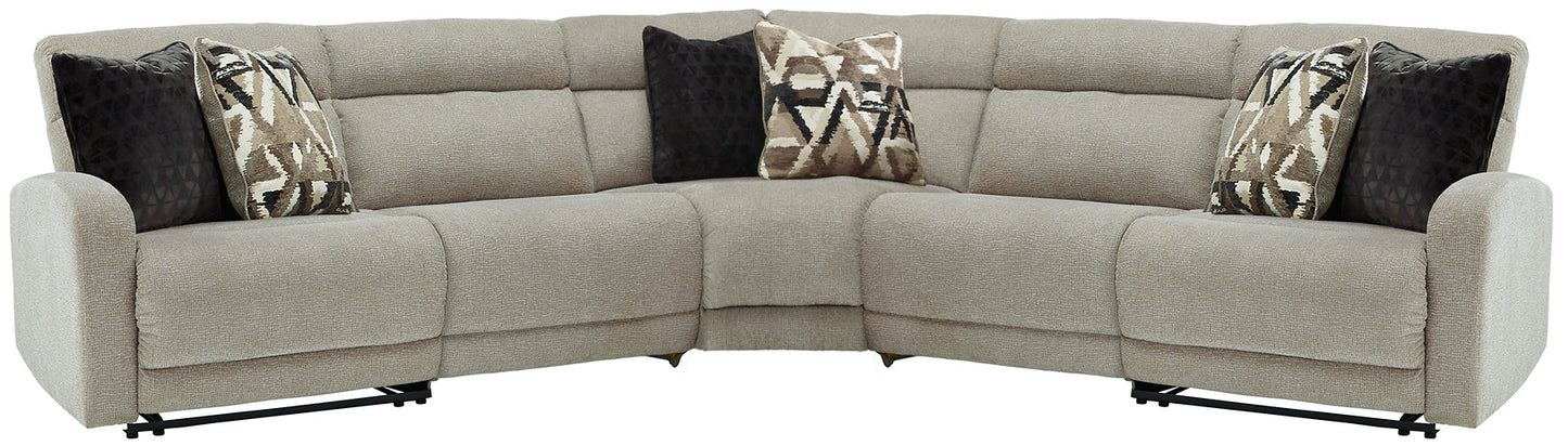 Colleyville 5-Piece Power Reclining Sectional Smyrna Furniture Outlet