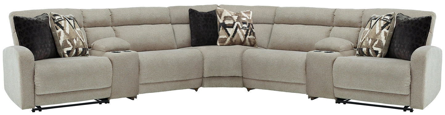 Colleyville 7-Piece Power Reclining Sectional Smyrna Furniture Outlet