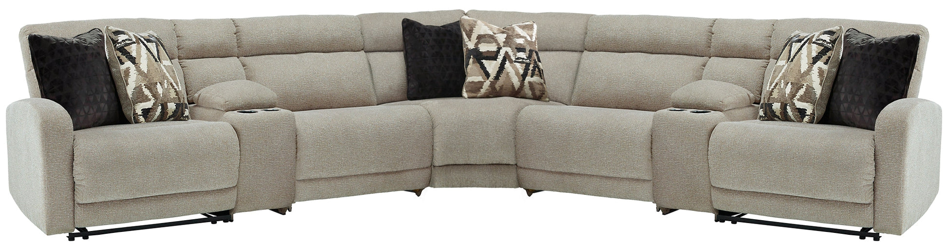 Colleyville 7-Piece Power Reclining Sectional Smyrna Furniture Outlet