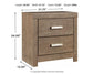 Culverbach Full Panel Bed with Mirrored Dresser, Chest and 2 Nightstands Smyrna Furniture Outlet