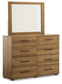 Dakmore Dresser and Mirror Smyrna Furniture Outlet