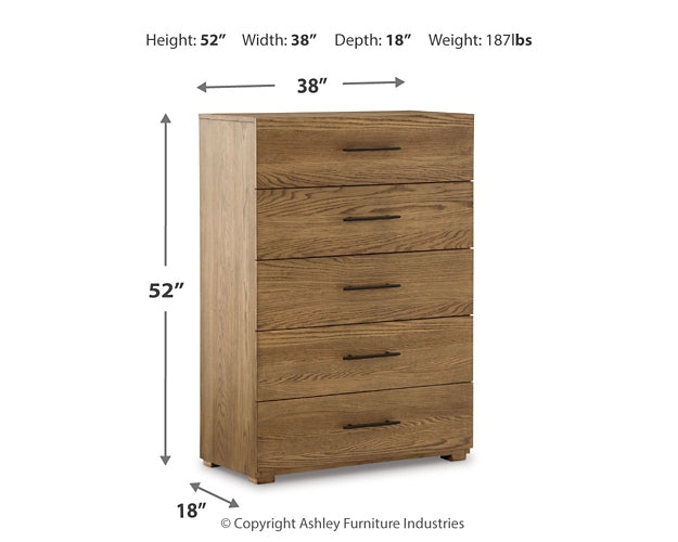 Dakmore Five Drawer Chest Smyrna Furniture Outlet