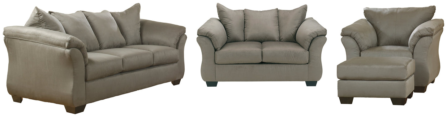 Darcy Sofa, Loveseat, Chair and Ottoman Smyrna Furniture Outlet