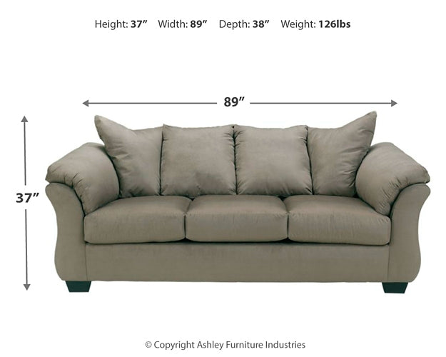 Darcy Sofa, Loveseat, Chair and Ottoman Smyrna Furniture Outlet