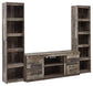 Derekson 3-Piece Entertainment Center Smyrna Furniture Outlet