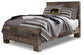 Derekson Full Panel Bed with Mirrored Dresser Smyrna Furniture Outlet