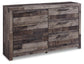 Derekson Twin Panel Headboard with Dresser Smyrna Furniture Outlet