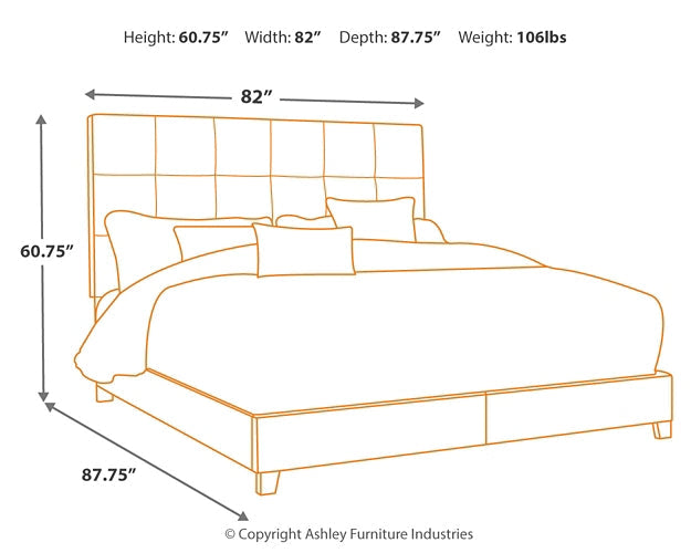 Dolante Queen Upholstered Bed Smyrna Furniture Outlet