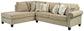 Dovemont 2-Piece Sectional with Chair and Ottoman Smyrna Furniture Outlet