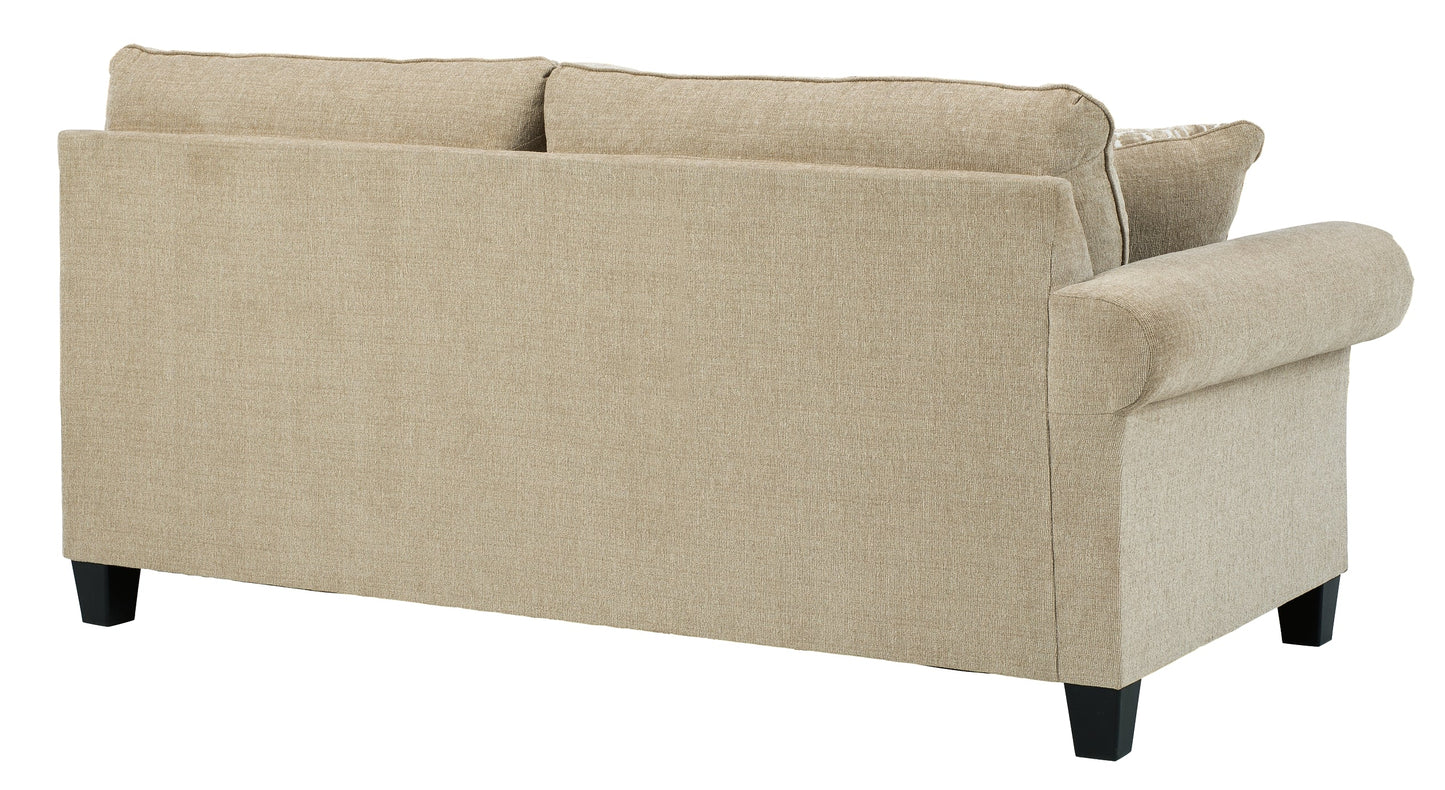 Dovemont 2-Piece Sectional with Ottoman Smyrna Furniture Outlet