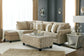 Dovemont 2-Piece Sectional with Ottoman Smyrna Furniture Outlet